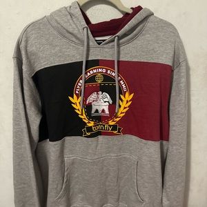 Men bornfly hoodie in new excellent condition